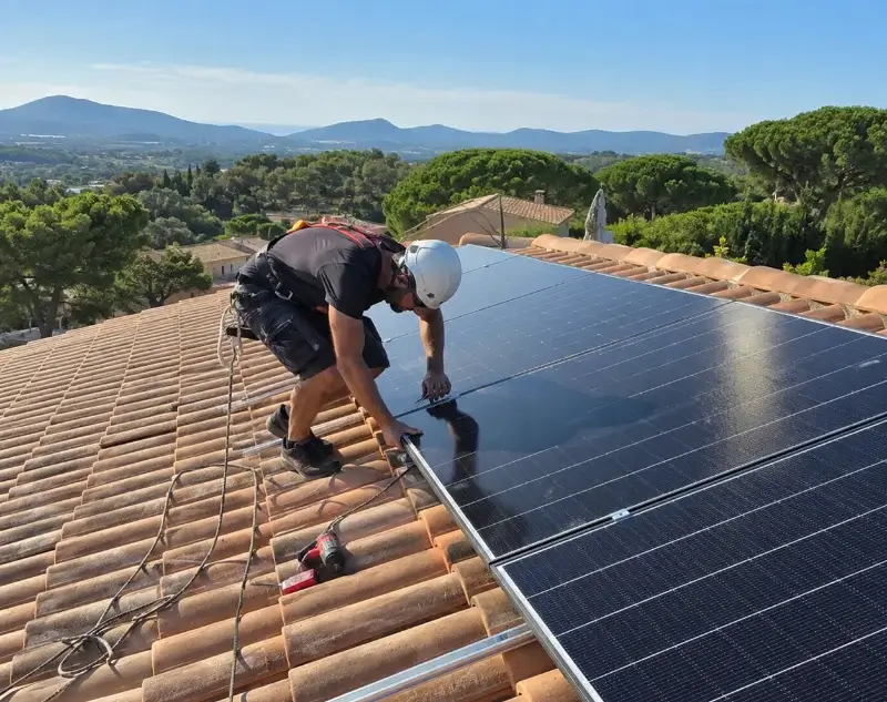Installateur panneaux solaires Saint-Armou — pose photovoltaïque sur toiture